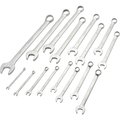 Dynamic Tools 16Pcs SAE Combo Wrench Set, Contractor Series, Satin, 1/4"-1-1/4" D074221